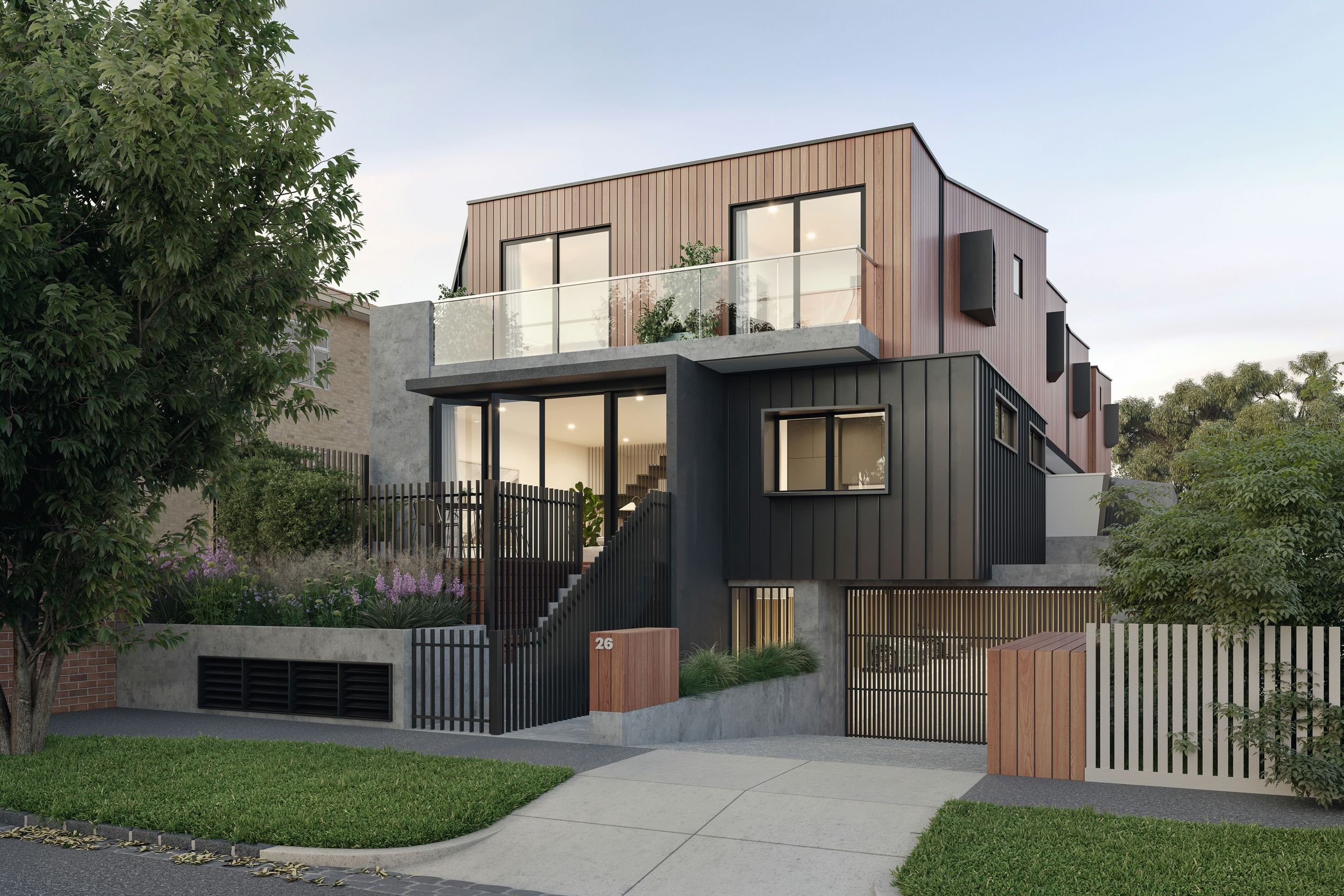 Graylings Grove St Kilda East Townhouses Apcon Group